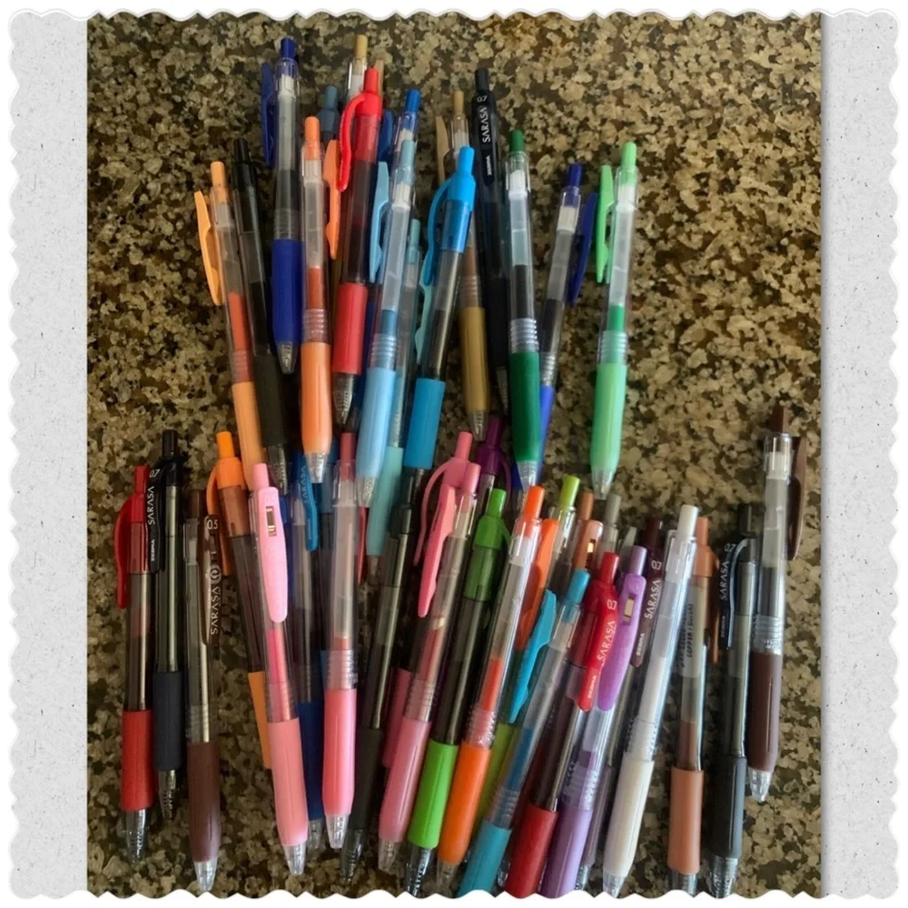 Zebra Sarasa Retractable Gel Pen Bundle